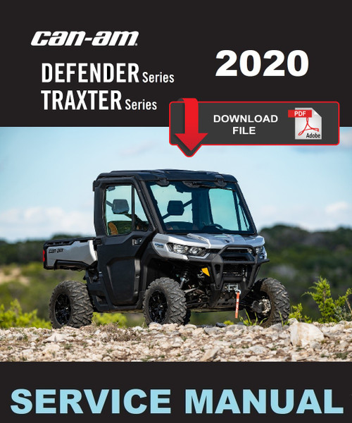 Can-Am 2020 Defender DPS HD8 Service Manual
