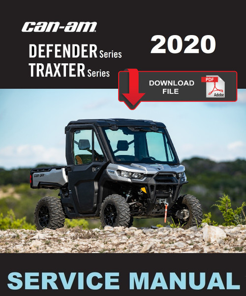 Can-Am 2020 Traxter X mr HD10 Service Manual