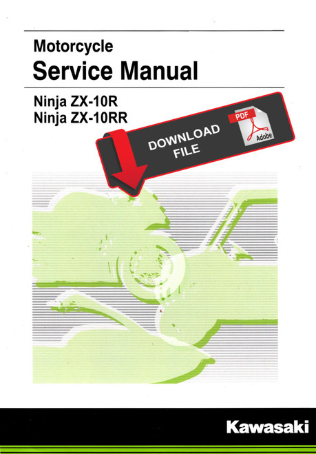 Kawasaki 2020 Ninja ZX-10R KRT Service Manual