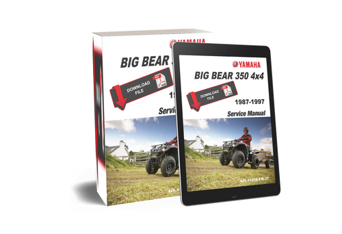 Yamaha 1993 Big Bear 350 4x4 Service Manual