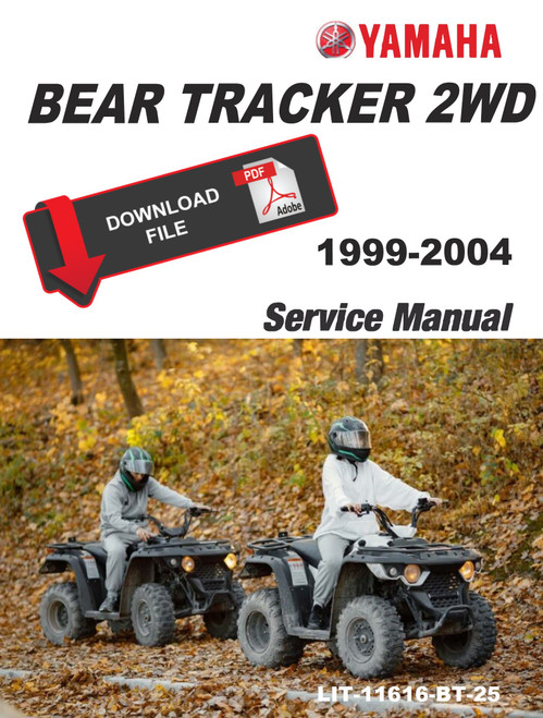 Yamaha 2000 Bear Tracker 250 2WD Service Manual