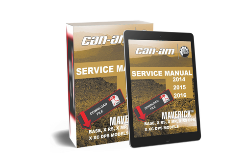 Can-Am 2015 Maverick X mr DPS Service Manual