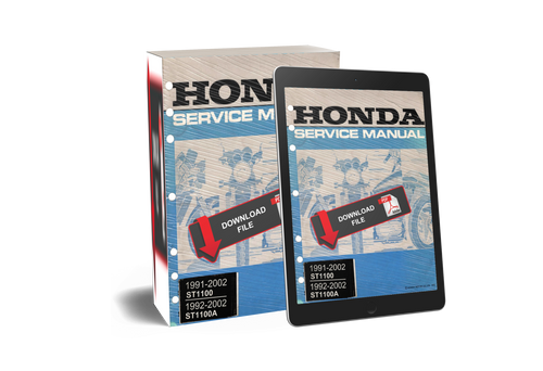 Honda 1991 ST1100 Service Manual