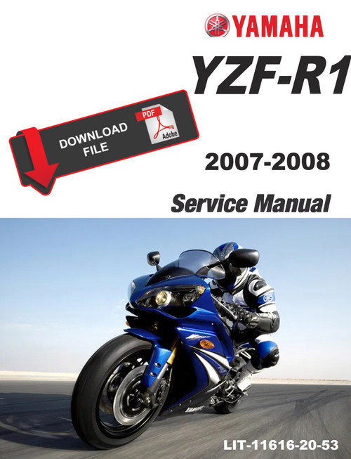 Yamaha 2008 YZF-R1 Service Manual