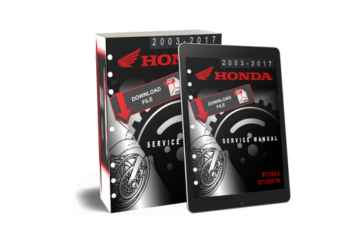 Honda 2008 ST1300 Service Manual