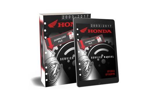 Honda 2003 ST1300 ABS Service Manual