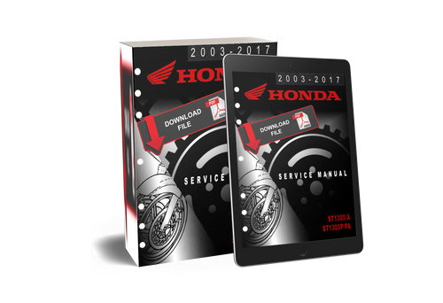 Honda 2004 ST1300 ABS Service Manual