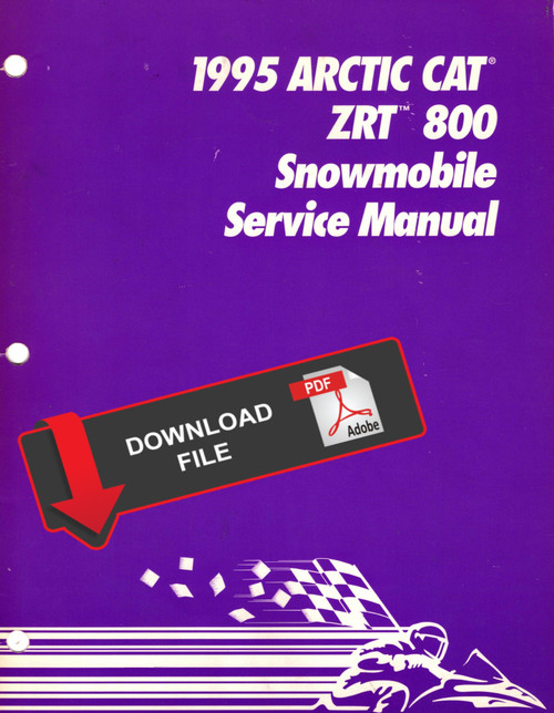 Arctic Cat 1995 ZRT 800 Service Manual