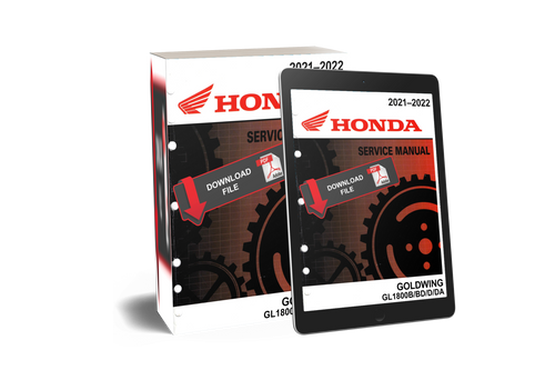 Honda 2021 Gold Wing Tour Service Manual