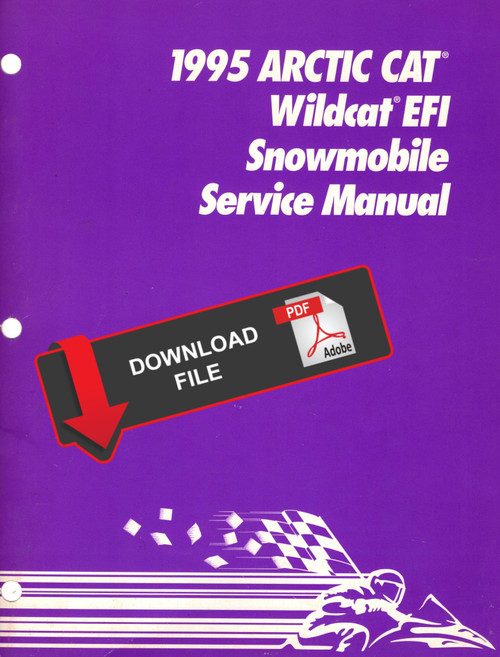 Arctic Cat 1995 Wildcat Mountain Cat Service Manual