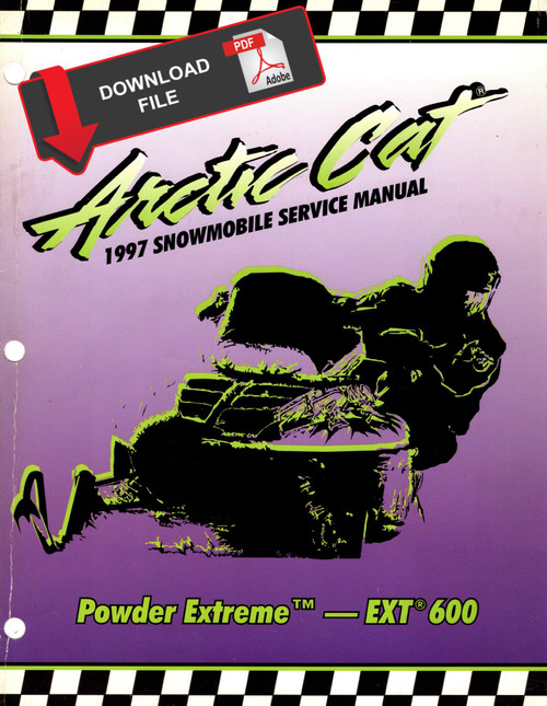 Arctic Cat 1997 Powder Extreme Service Manual