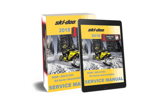 Ski-Doo 2018 Renegade Backcountry 850 E-TEC Service Manual