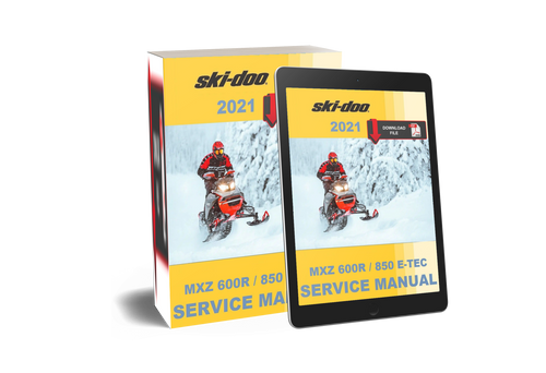 Ski-Doo 2021 MXZ X-RS 600R E-TEC Service Manual