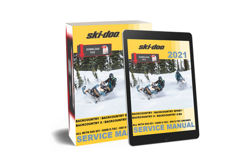 Ski-Doo 2021 Backcountry 600R E-TEC Service Manual