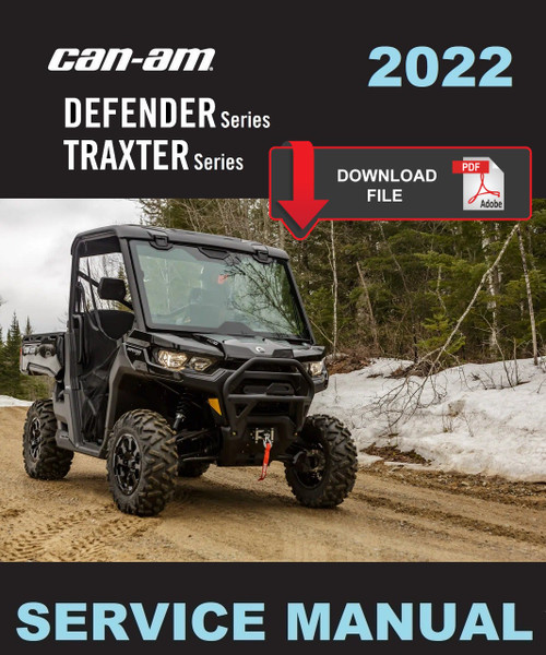 Can-Am 2022 Traxter DPS HD10 Service Manual