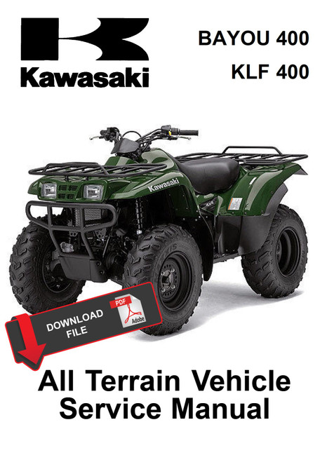 Kawasaki 1994 Bayou 400 Service Manual