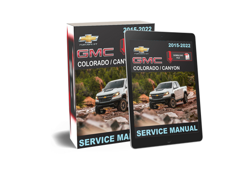 Chevy 2016 Colorado WT Service Manual