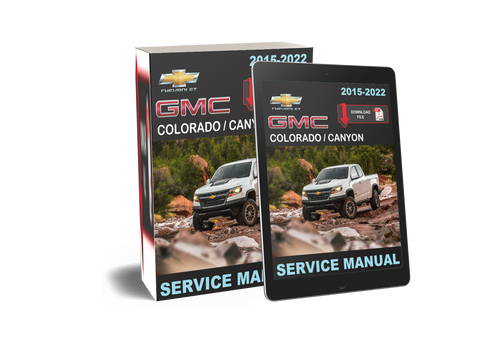 GMC 2015 Canyon Service Manual