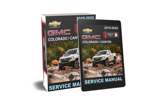 GMC 2015 Canyon SL Service Manual