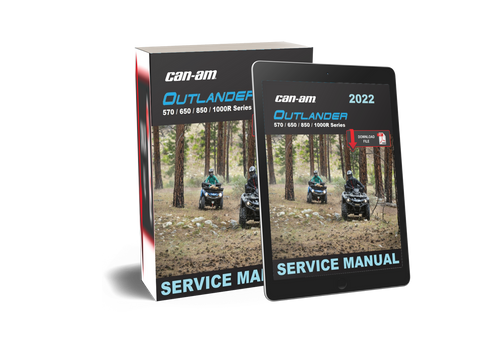 Can-Am 2022 Outlander MAX DPS 650 Service Manual