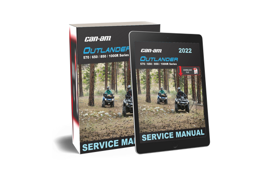Can-Am 2022 Outlander XT 650 Service Manual