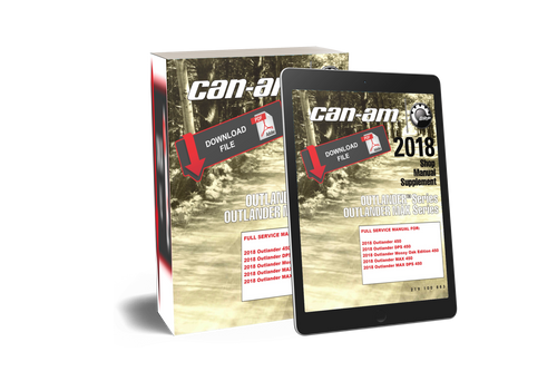 Can-Am 2018 Outlander Mossy Oak 450 Service Manual