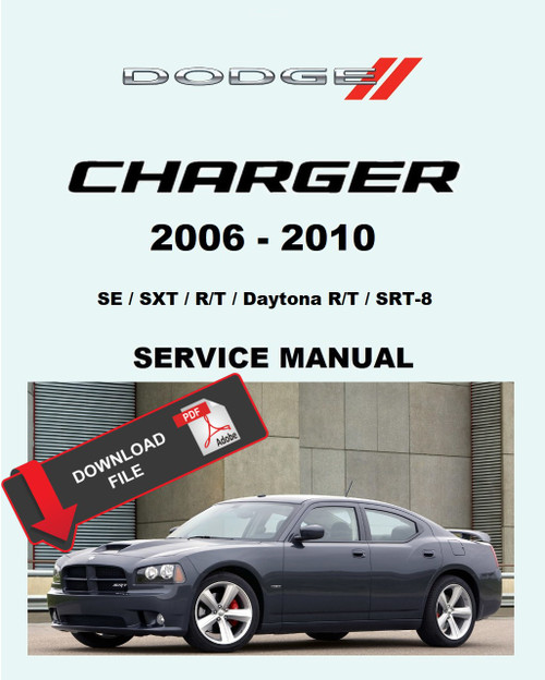 Dodge 2010 Charger Service Manual