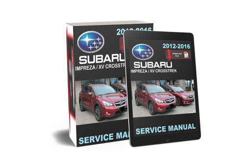 Subaru 2015 Impreza Premium Service Manual