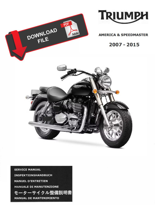 Triumph 2007 Speedmaster Service Manual