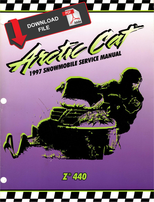 Arctic Cat 1997 Z 440 Snowmobile Service Manual