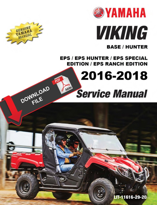 Yamaha 2017 Viking 700 Service Manual