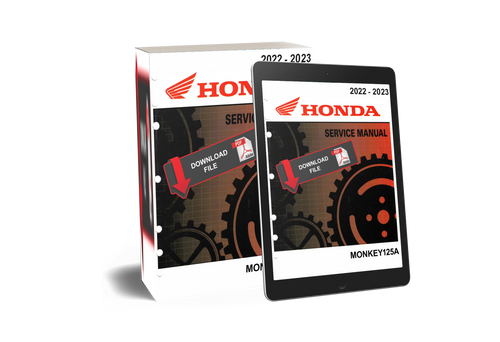 Honda 2022 Monkey 125 Service Manual