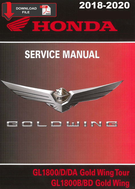 Honda 2020 Gold Wing Service & Electrical Troubleshooting Manual