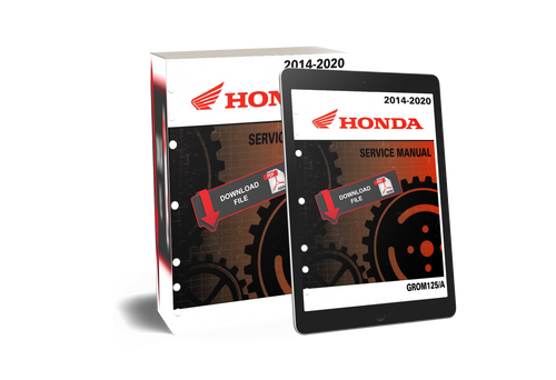 Honda 2017 Grom Service Manual