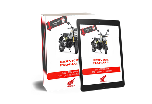 Honda 2021 MSX125 Grom Service Manual