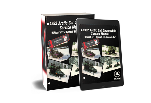 Arctic Cat 1992 Wildcat EFI Service Manual