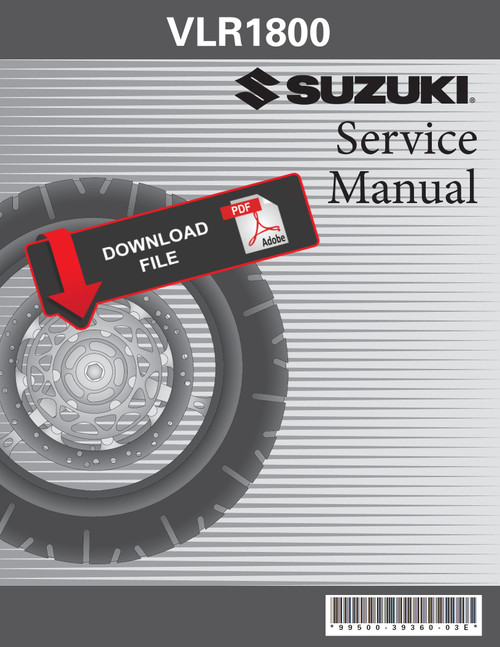 Suzuki 2009 VLR 1800 Service Manual