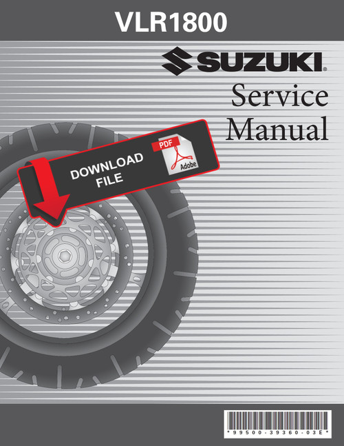 Suzuki 2014 VLR 1800 Service Manual