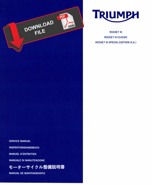 Triumph 2006 Rocket III Special Edition Service Manual