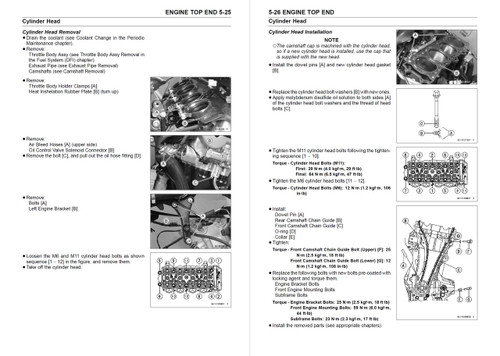 Kawasaki 2010 Concours 14 Service Manual