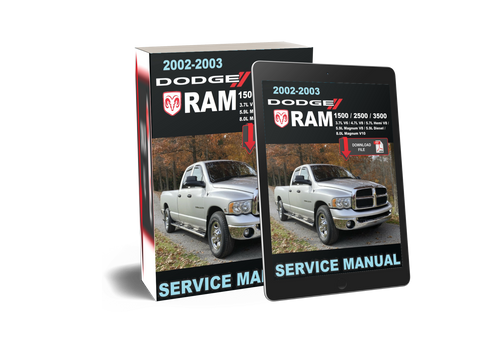 Dodge 2003 Ram 2500 Laramie Service Manual