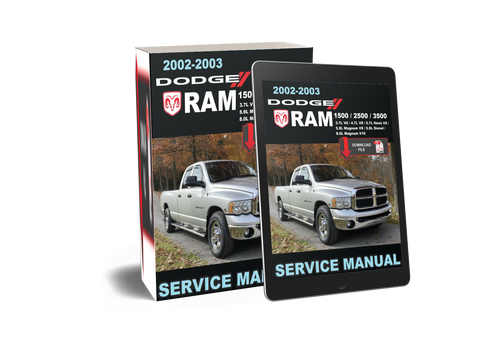 Dodge 2002 Ram 3500 Club Cab Service Manual