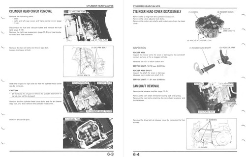 Honda 1987 CH150 Service Manual