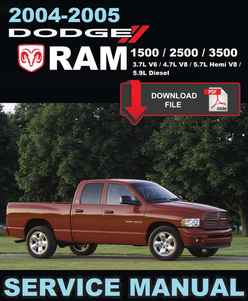 Dodge 2004 Ram 3.7L V6 Service Manual