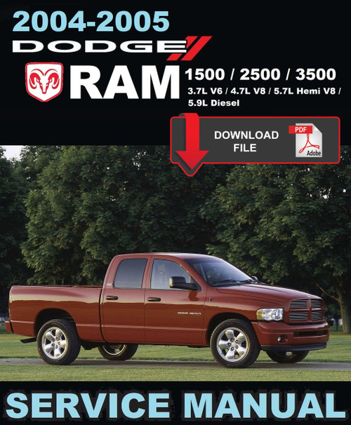 Dodge 2004 Ram 5.9L Diesel Service Manual