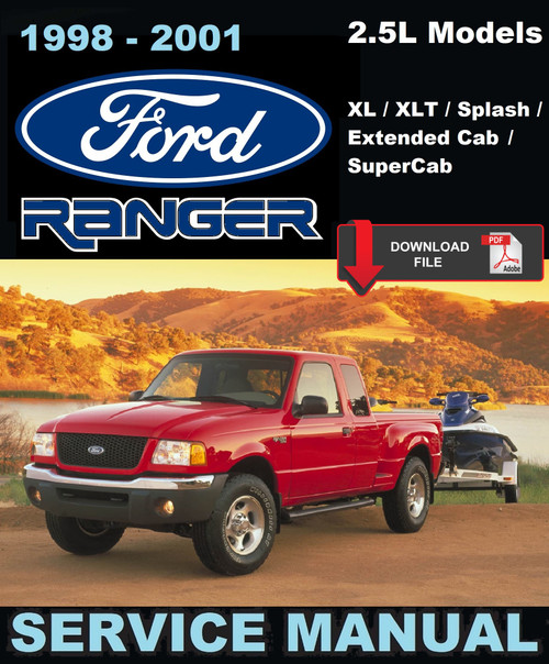 Ford 1998 Ranger 2.5L XLT SuperCab Service Manual