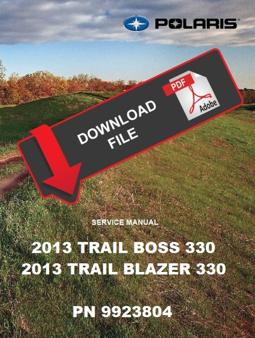 Polaris 2013 Trail Blazer 330 Service Manual