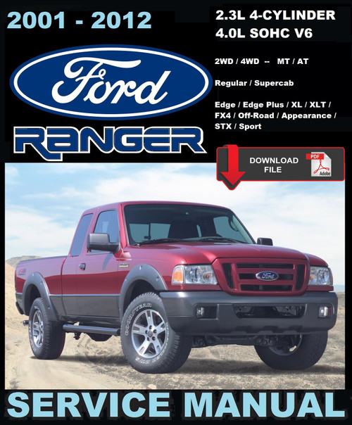 Ford 2003 Ranger 2.3L Service Manual