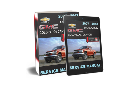 GMC 2009 Canyon 2.9L Service Manual