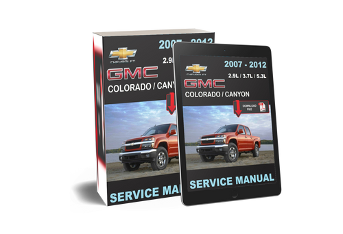 GMC 2011 Canyon 2.9L Service Manual